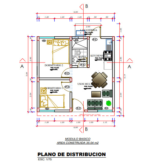 Vivienda a construir Modalidad Construccion en Sitio Propio